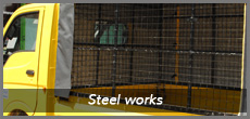 Steel works